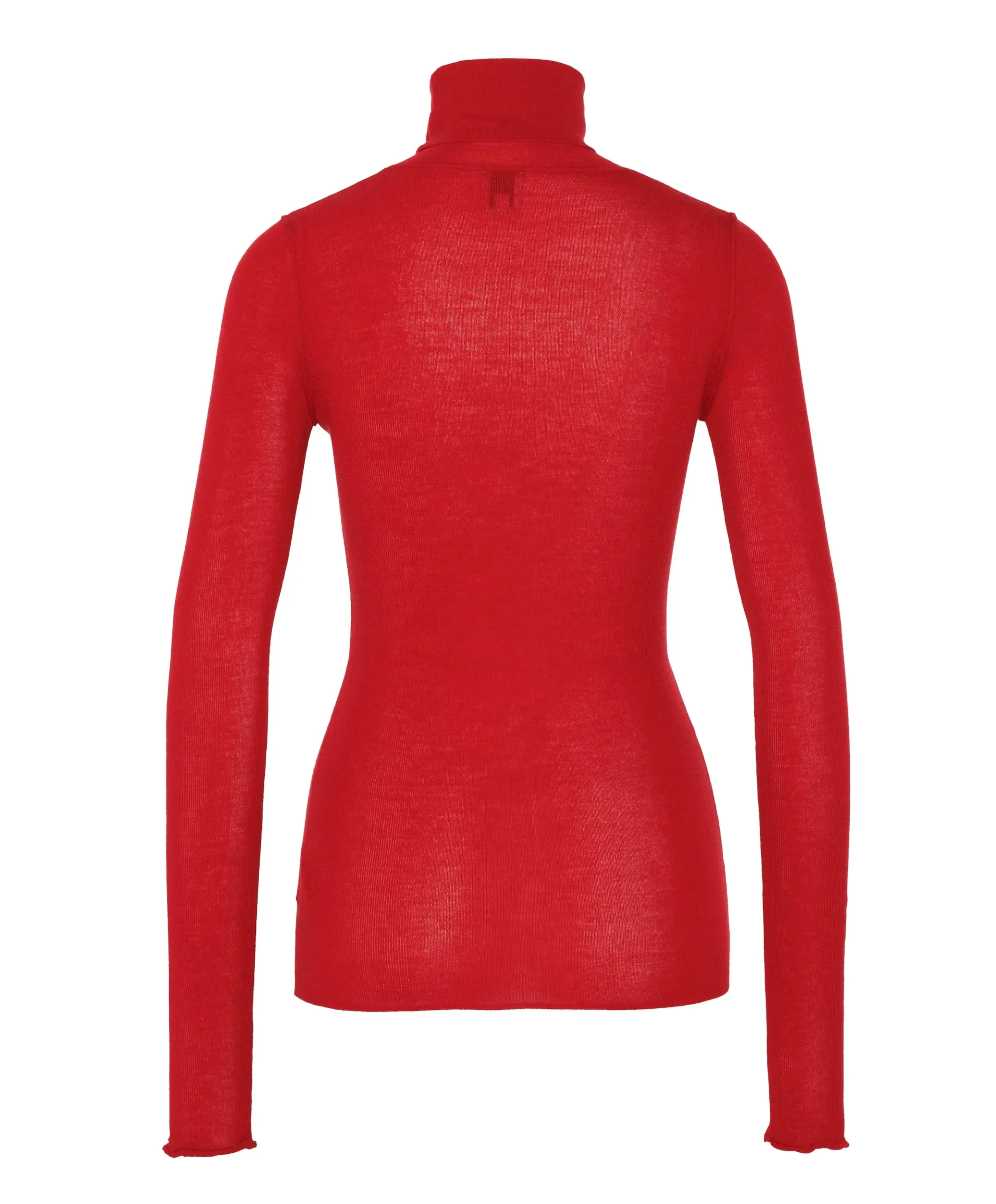 Dames longsleeve rood
