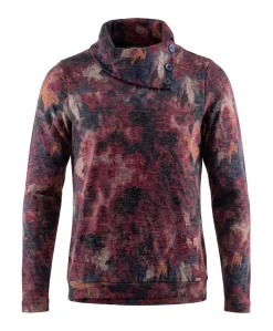 Dames longsleeve rood