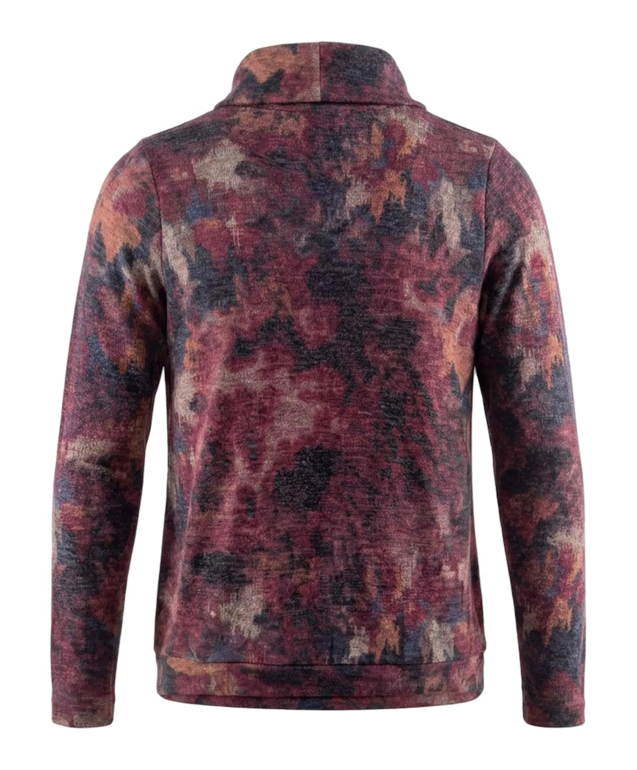 Dames longsleeve rood
