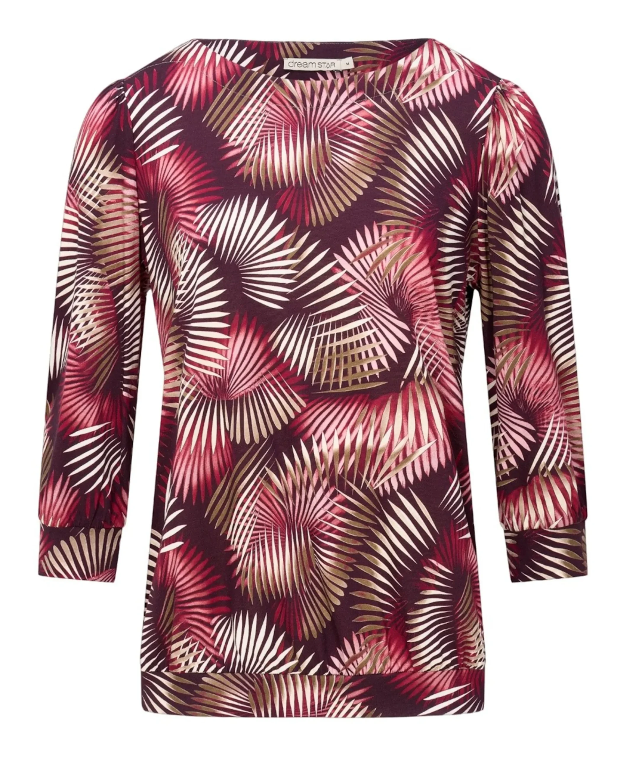 Dames longsleeve rood