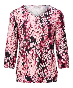 Dames longsleeve rood