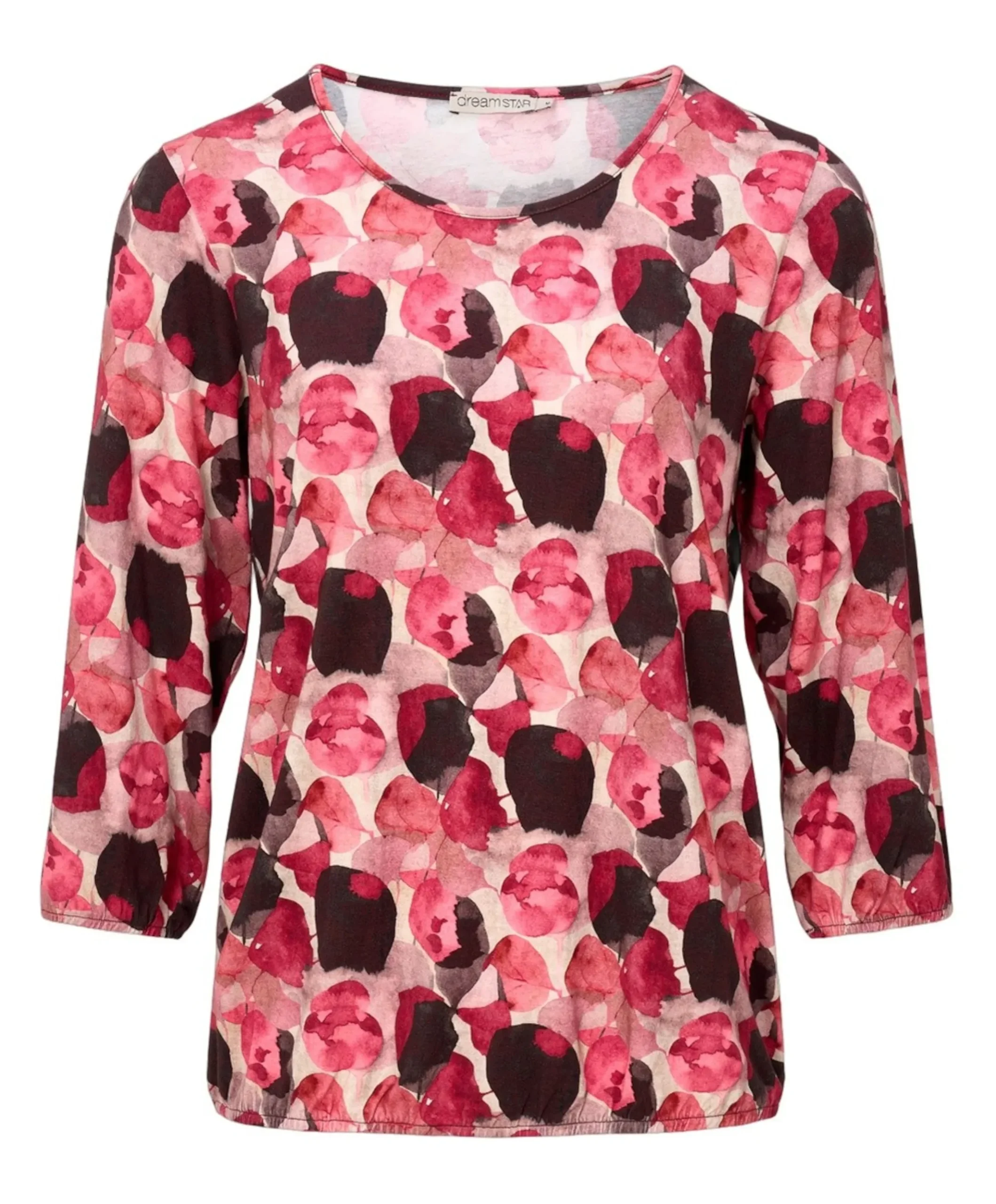 Dames longsleeve rood