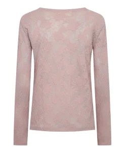 Dames longsleeve roze