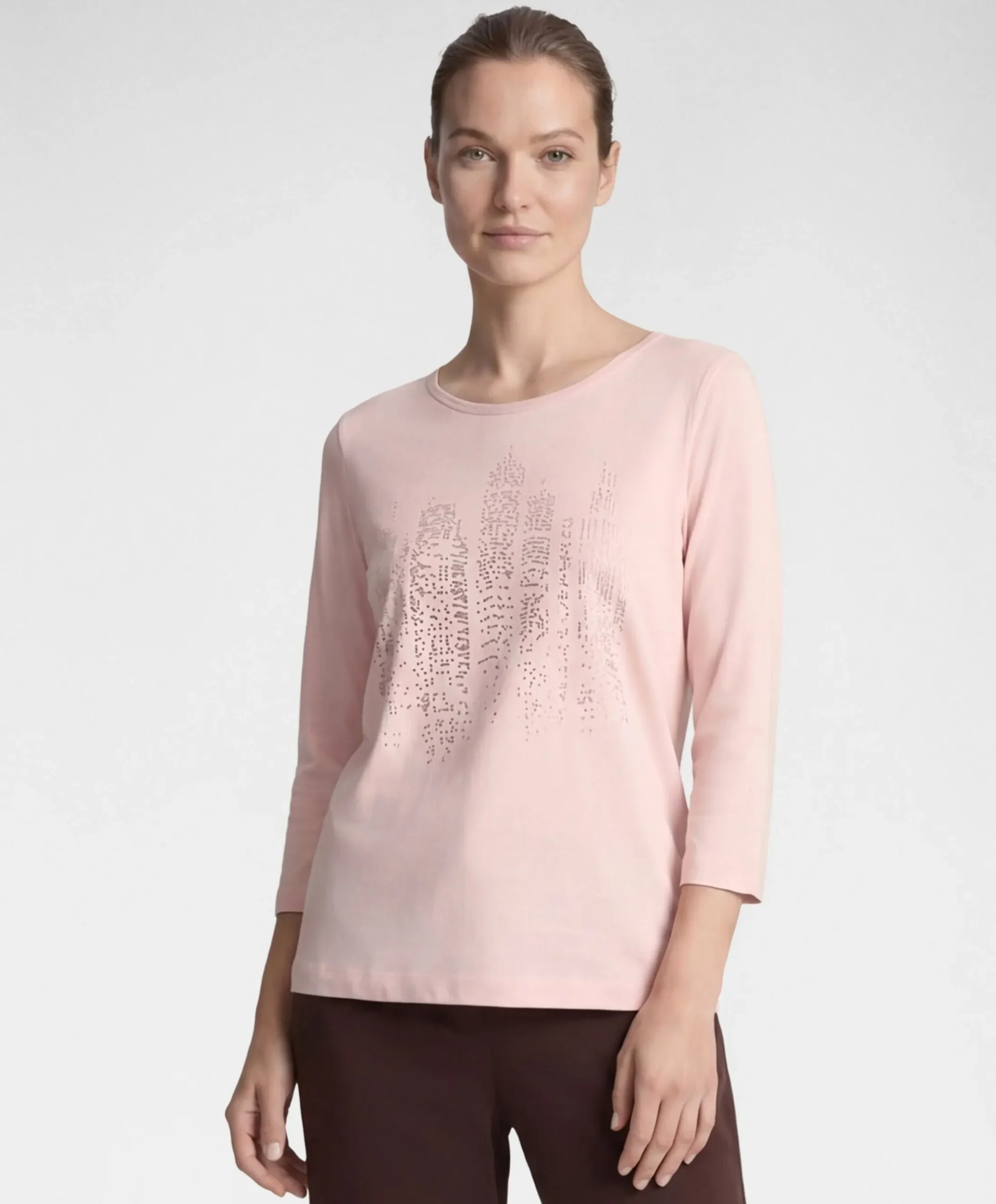 Dames longsleeve roze