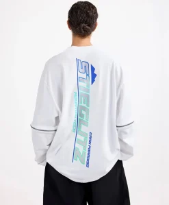 Dames longsleeve wit