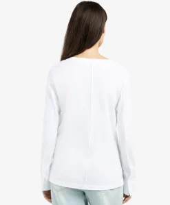 Dames longsleeve wit