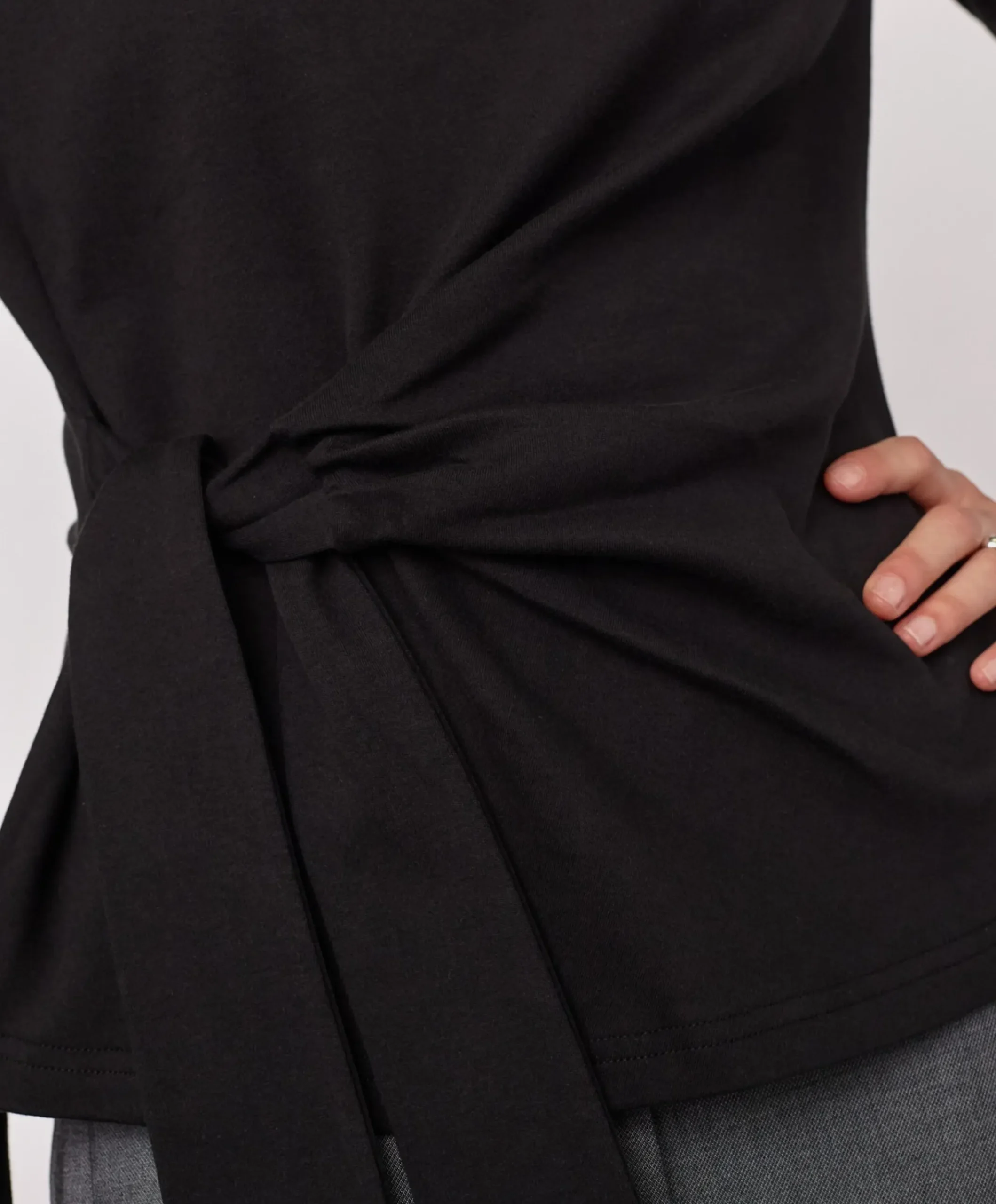 Dames longsleeve zwart