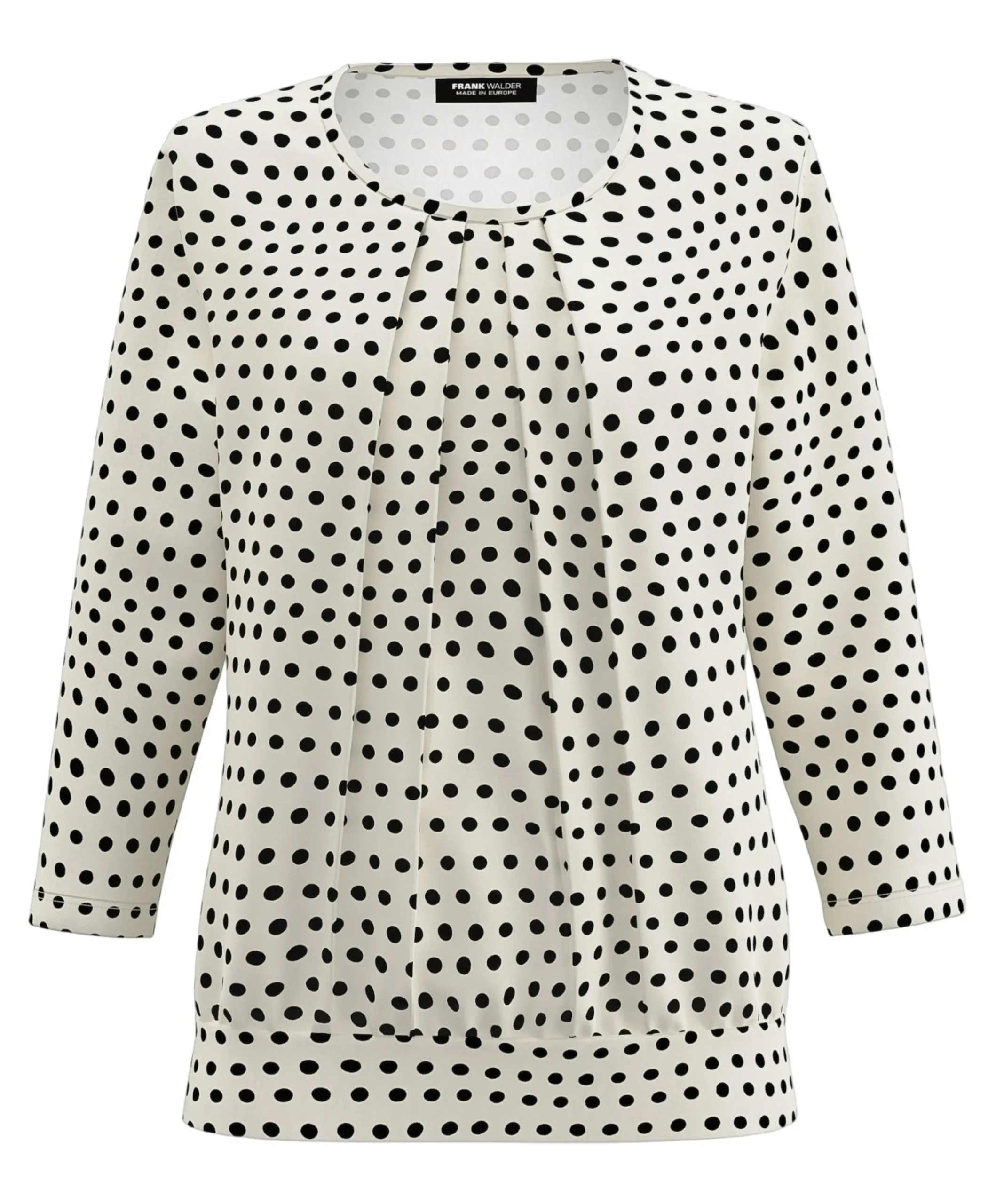 Dames longsleeve zwart