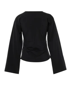 Dames longsleeve zwart