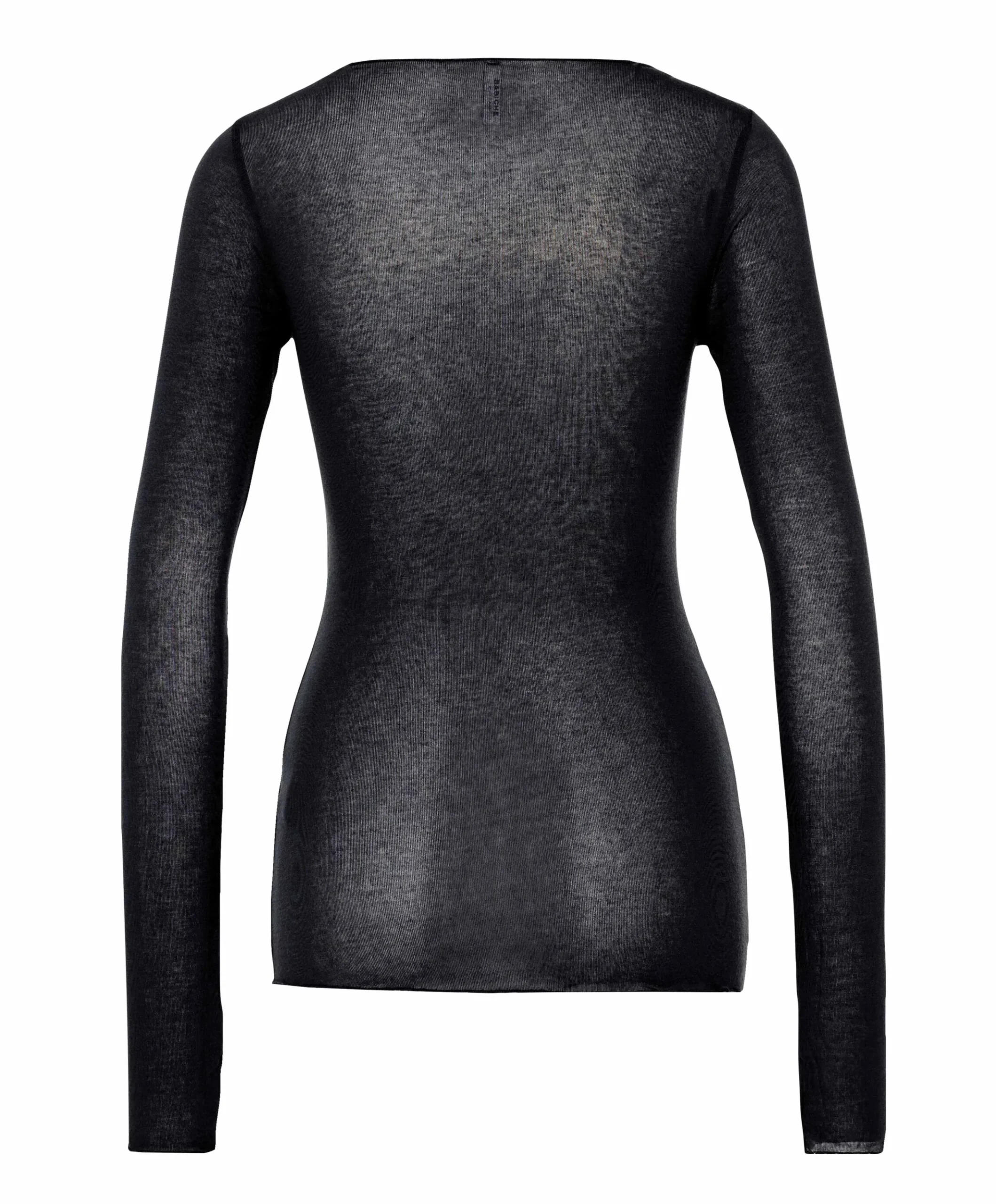 Dames longsleeve zwart