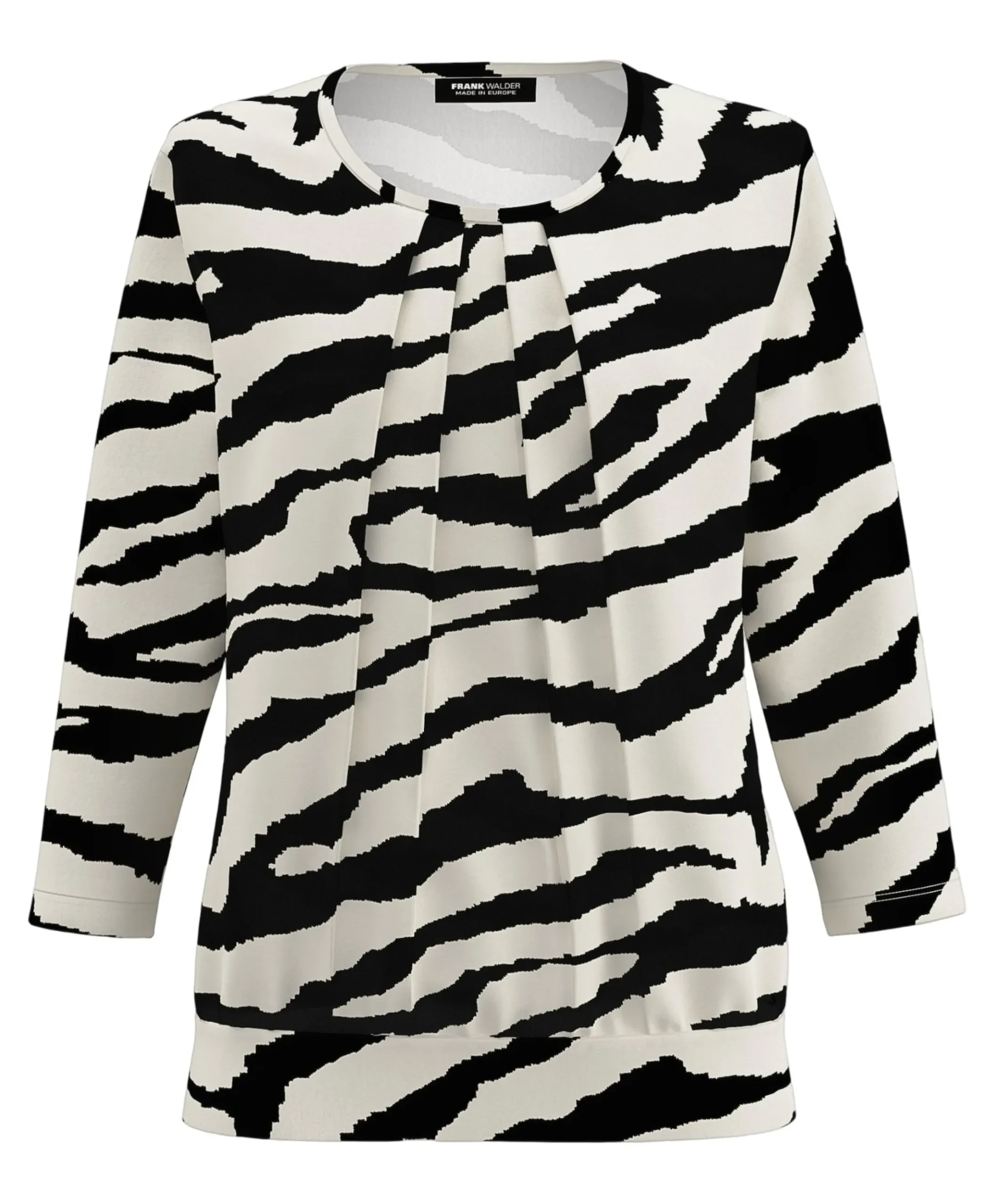 Dames longsleeve zwart