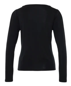 Dames longsleeve zwart