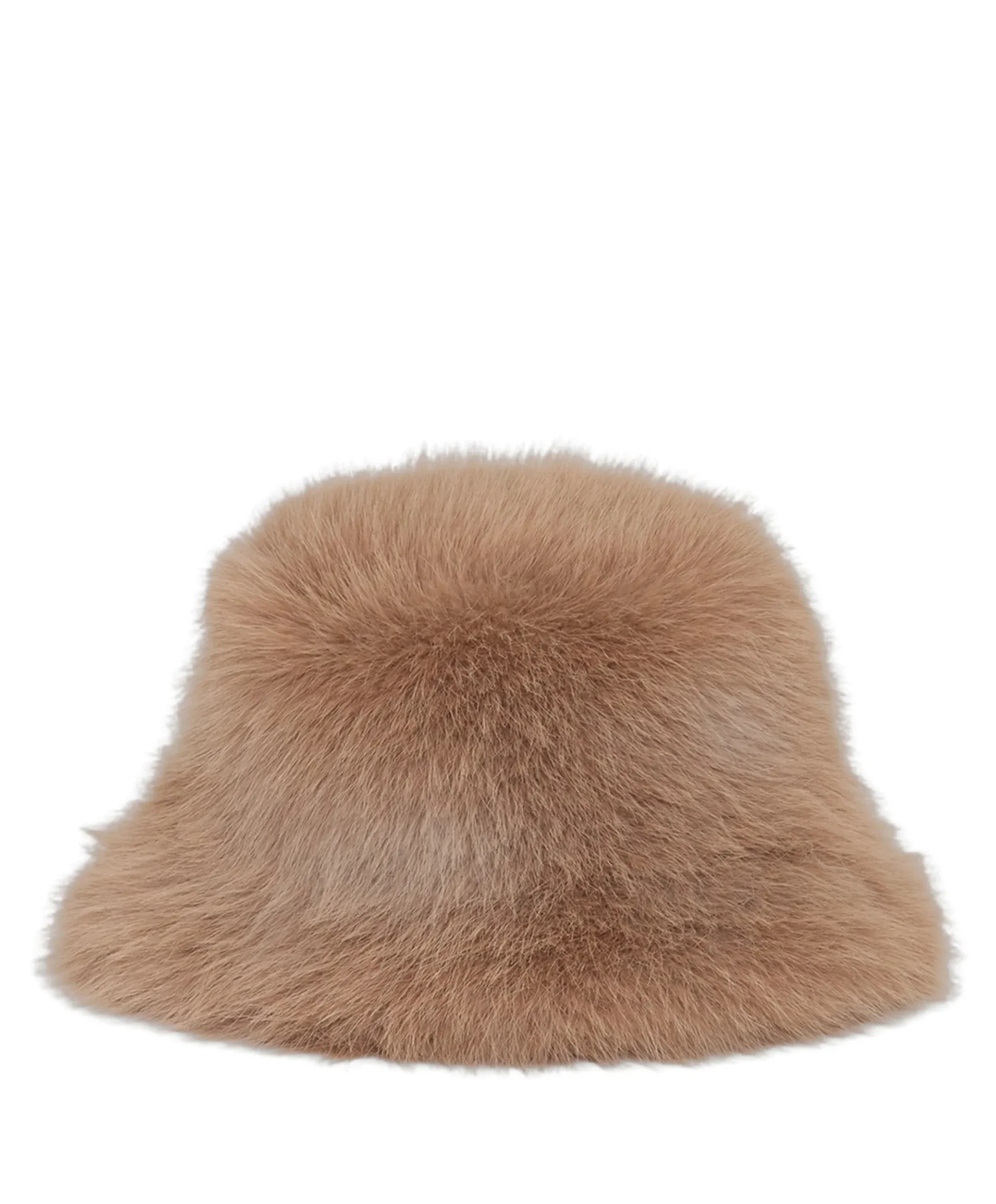 Dames muts bruin