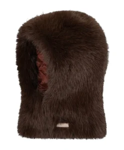 Dames muts bruin