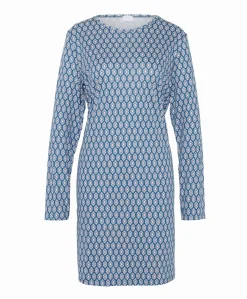 Dames nachthemd blauw