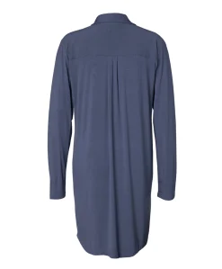 Dames nachthemd blauw