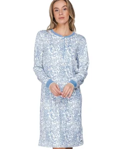 Dames nachthemd blauw