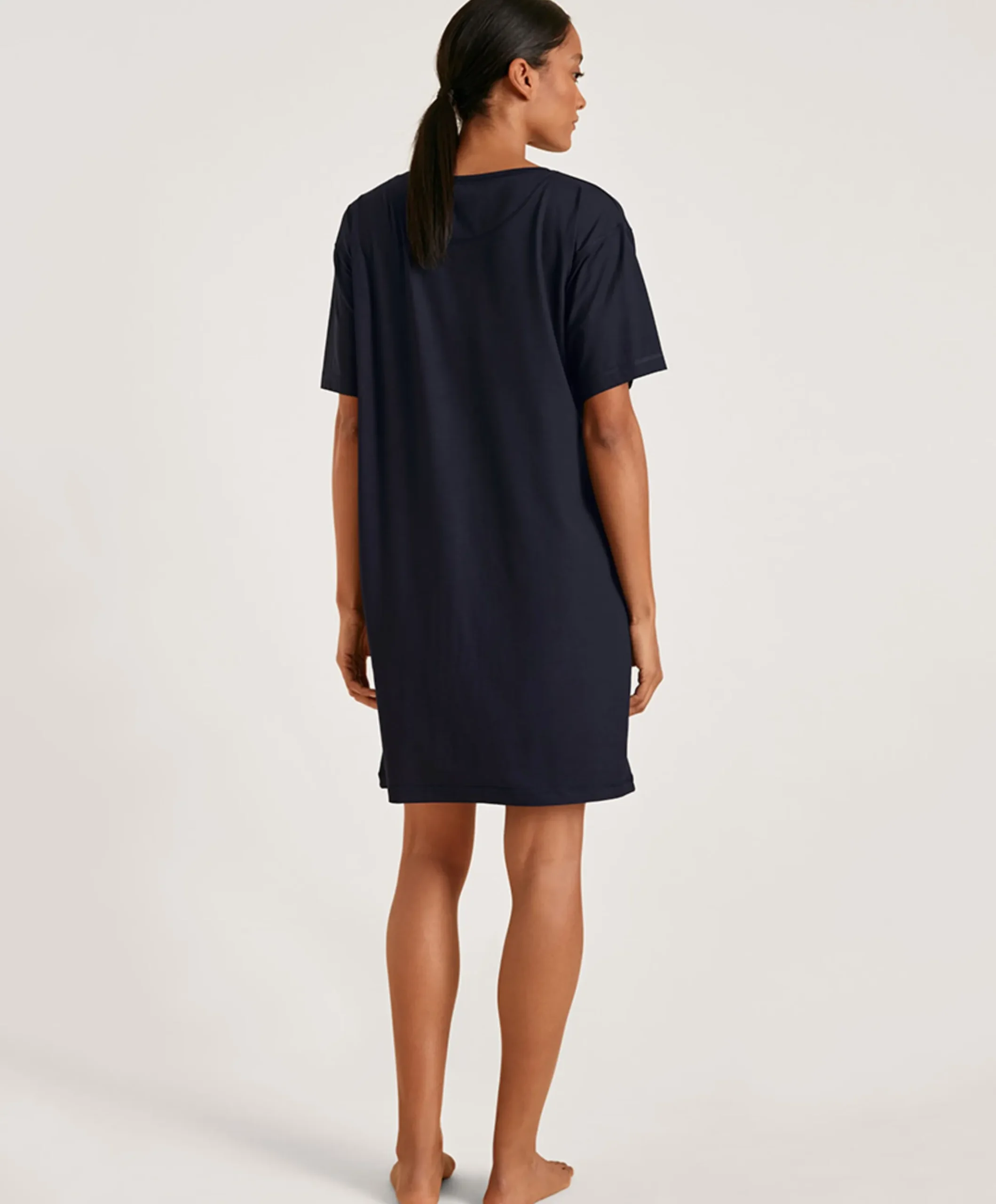 Dames nachthemd blauw