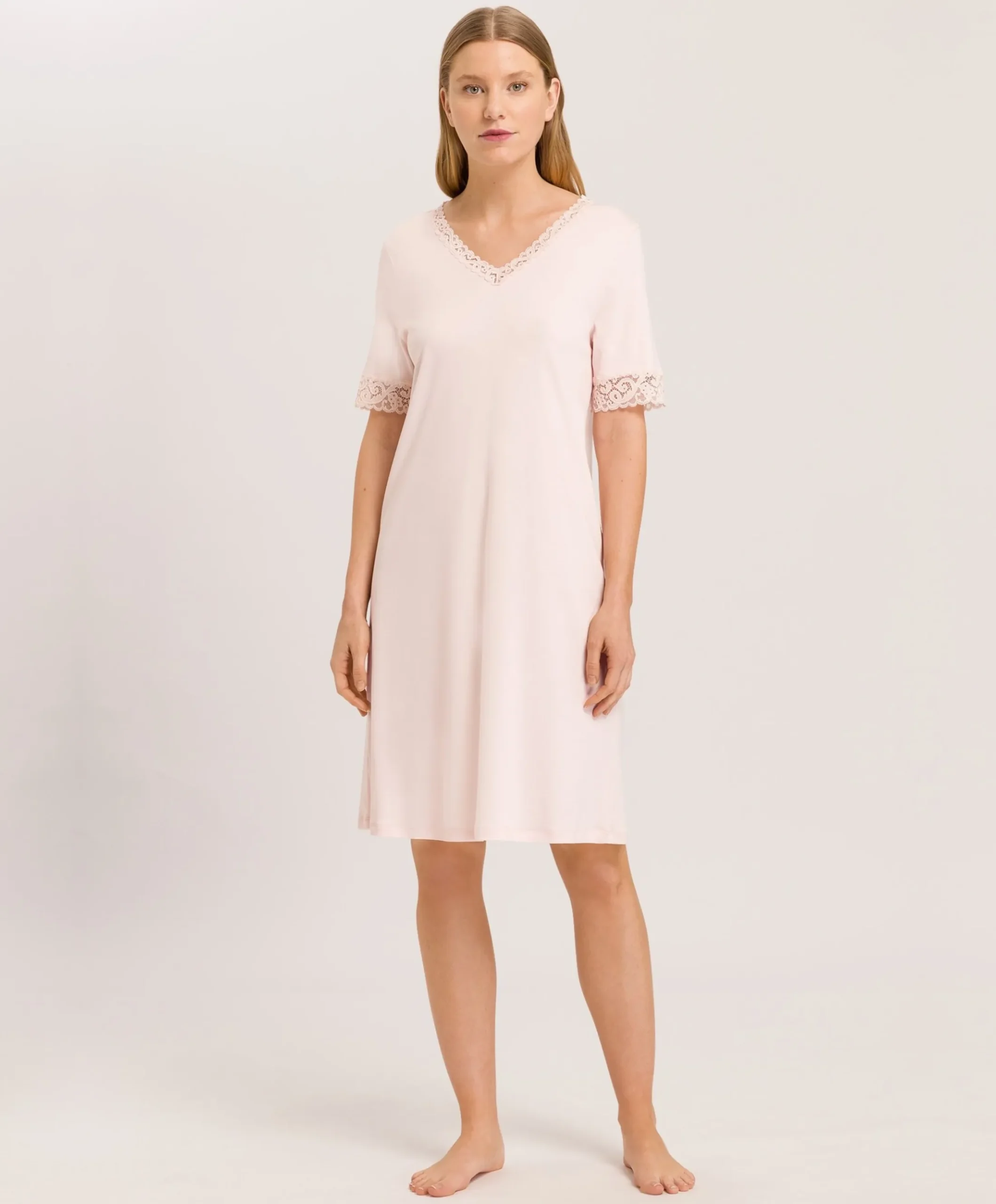 Dames nachthemd roze