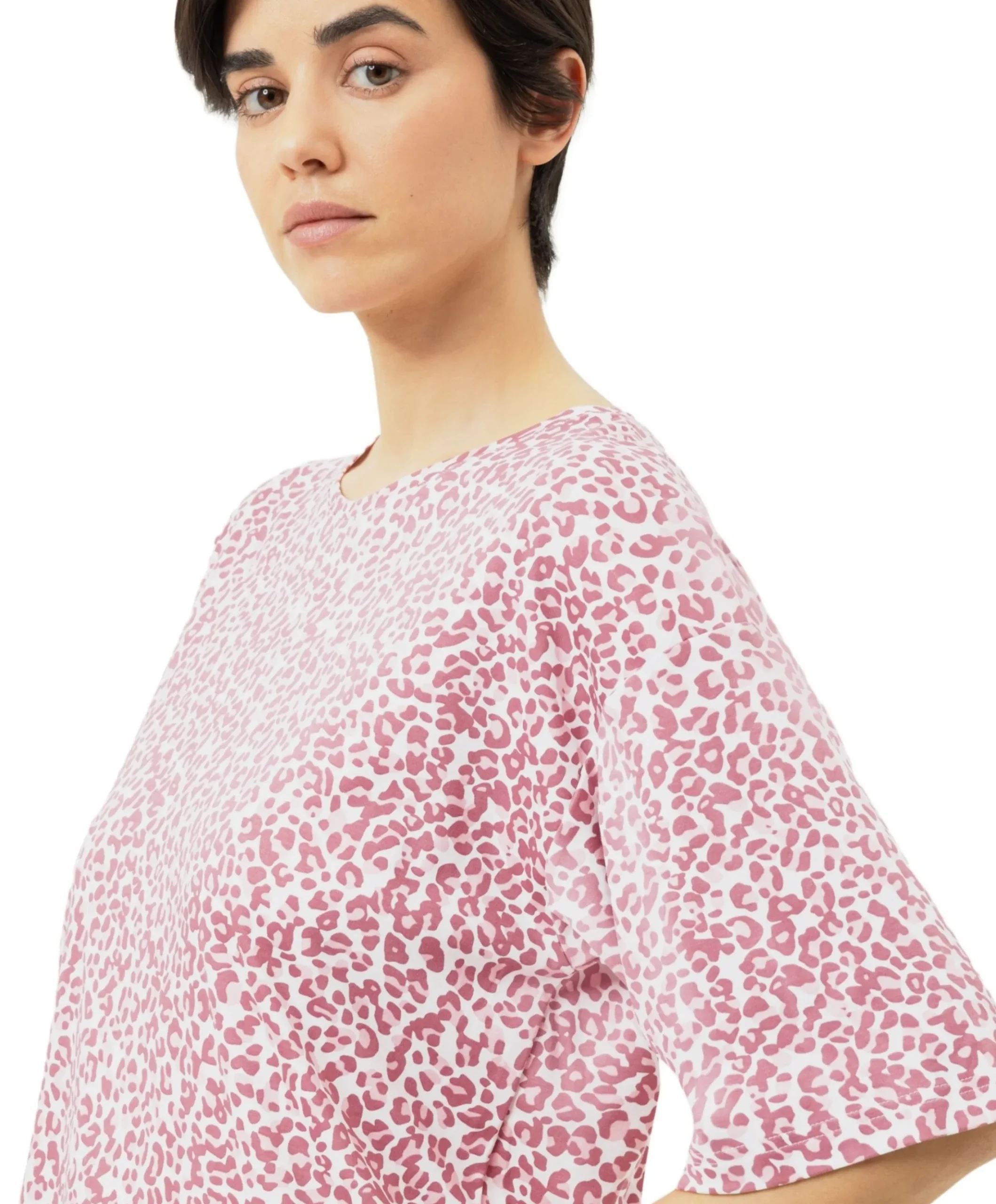 Dames nachthemd roze
