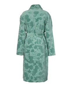 Dames ochtendjas groen