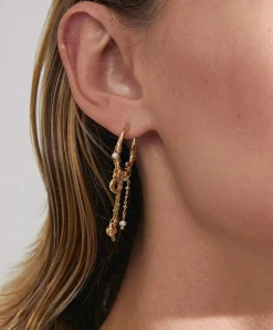 Dames oorbellen goud