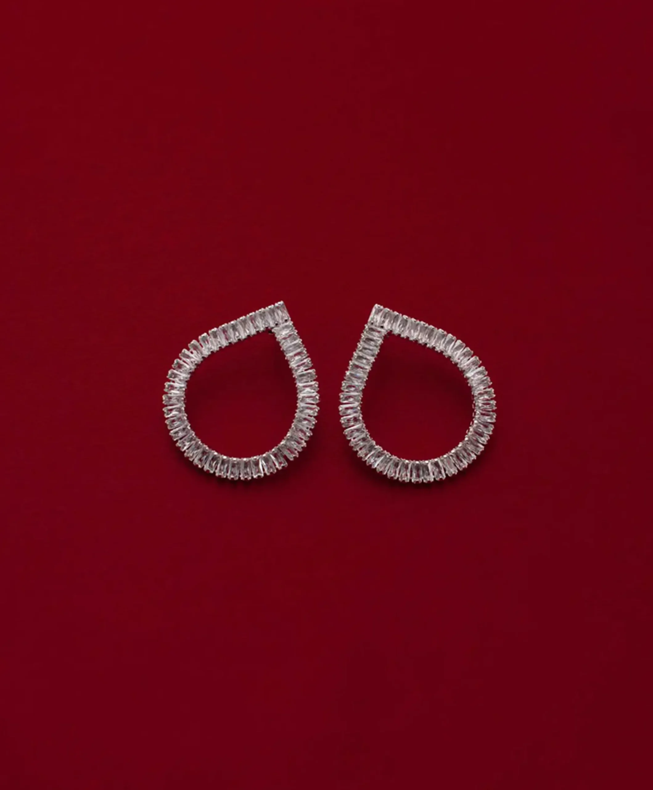 Dames oorbellen zilver