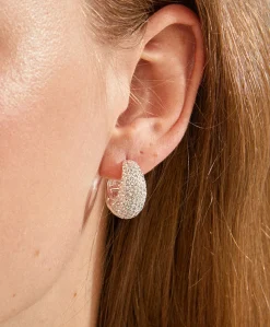 Dames oorbellen zilver