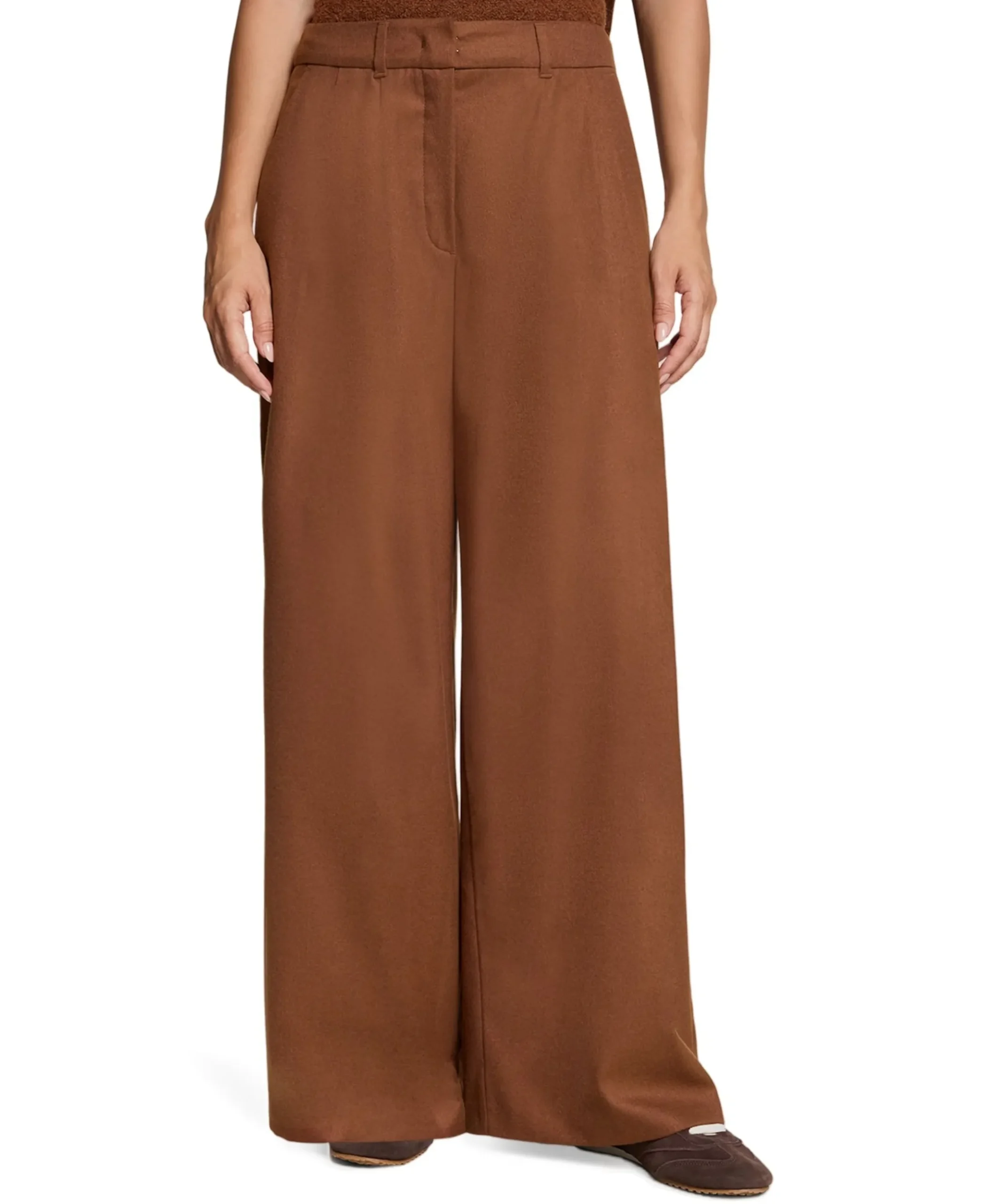 dames pantalon bruin