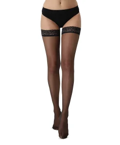 Dames panty 15 denier zwart