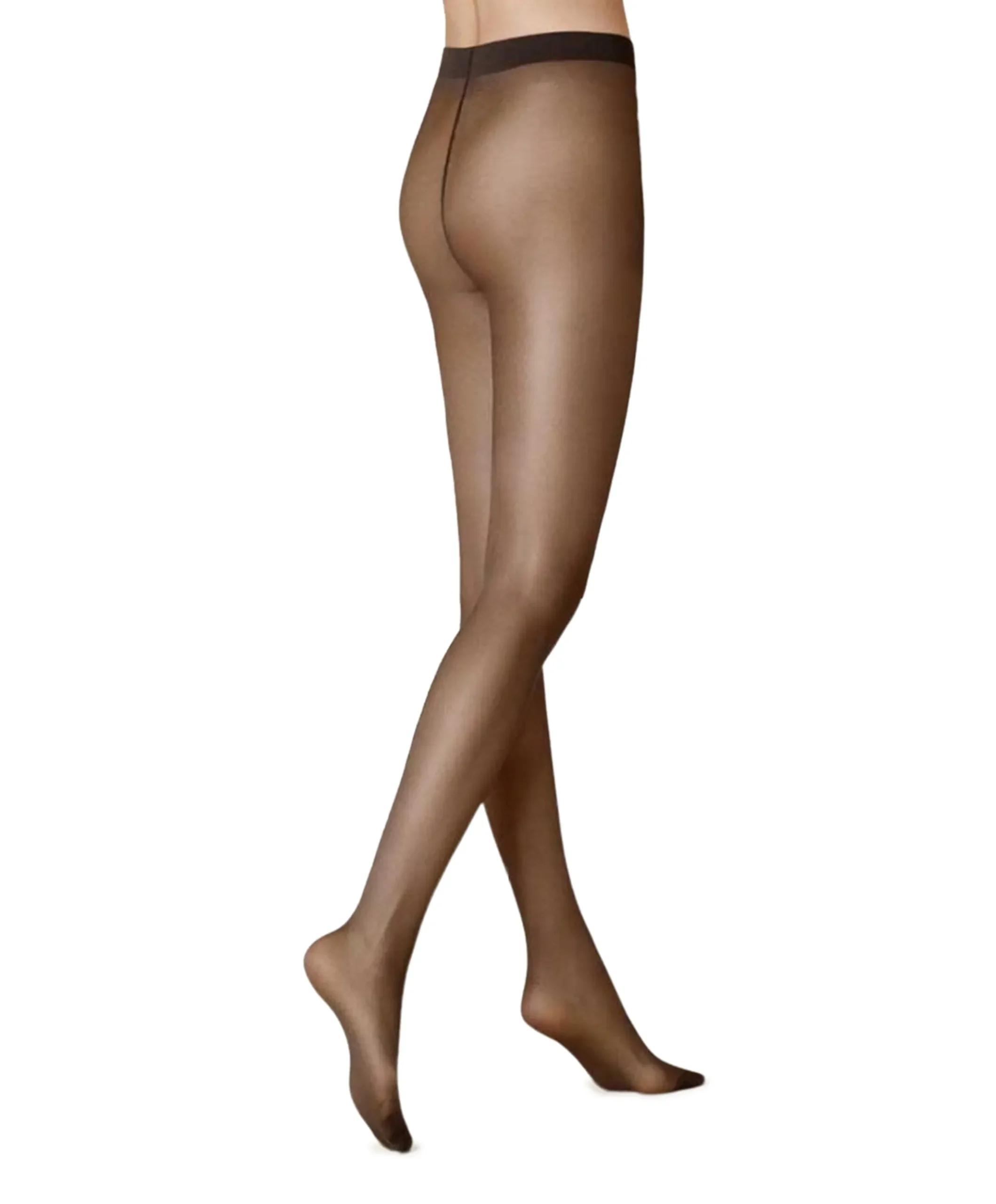 Dames panty Satin Look 20 denier grijs