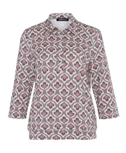 Dames polo beige