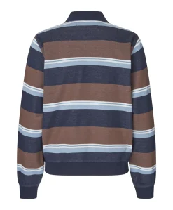 Dames polo bruin