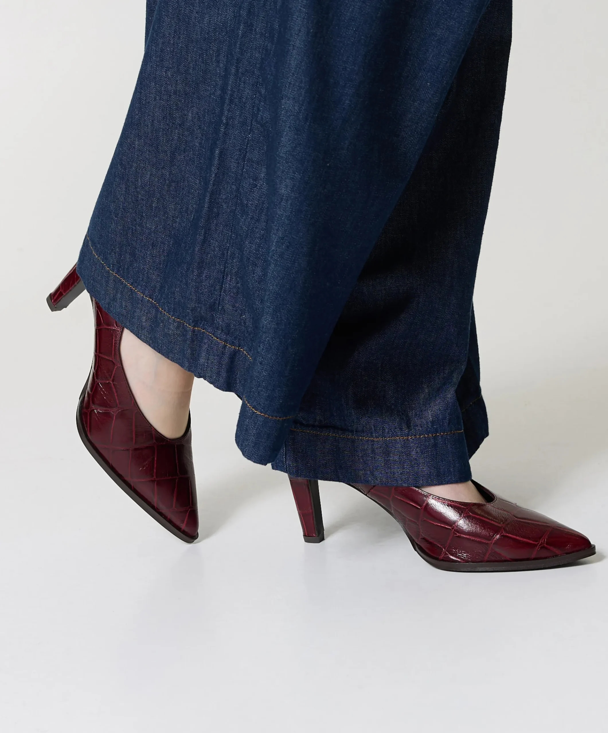 dames pumps bordeaux
