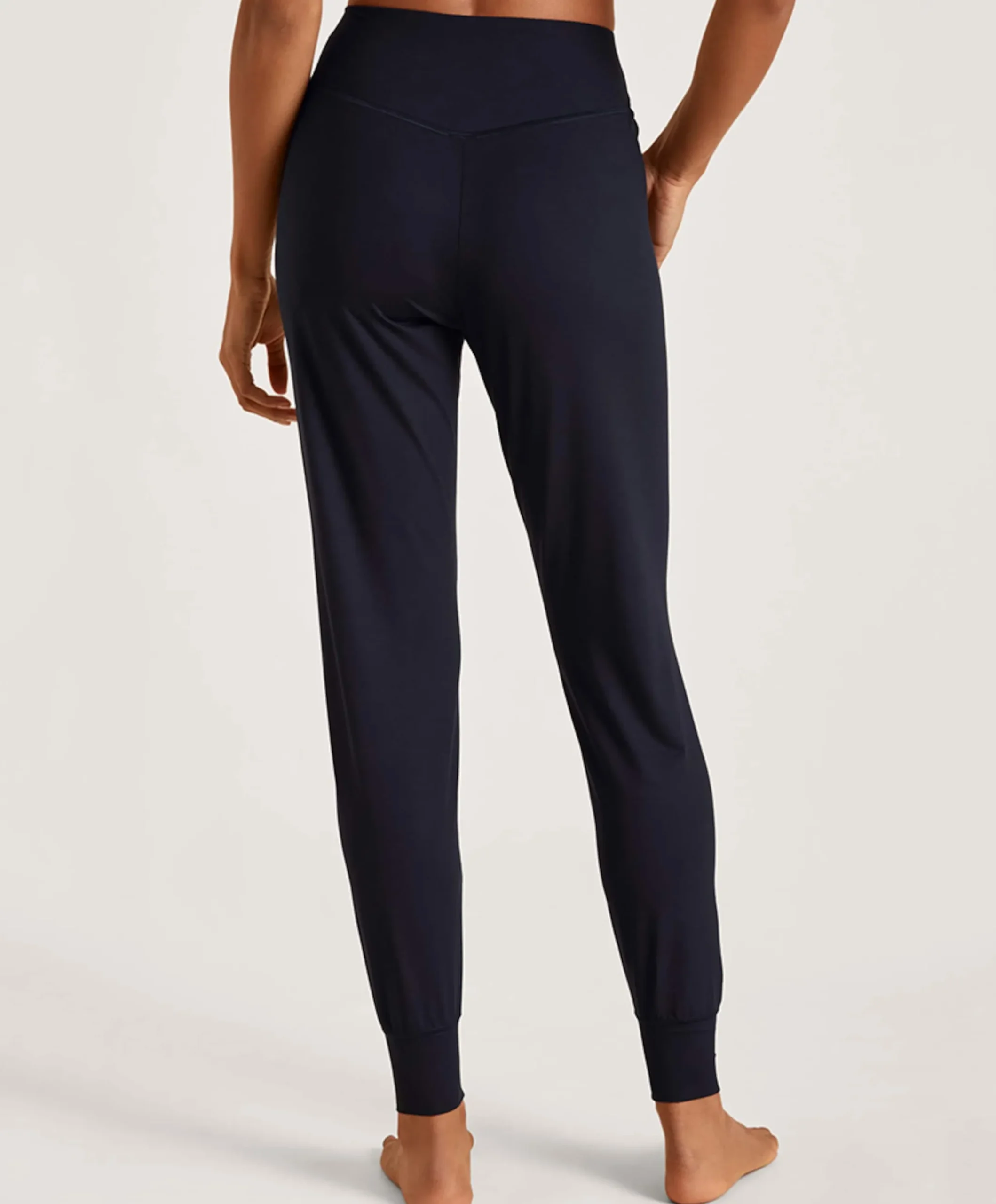 Dames pyjamabroek blauw