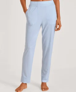 Dames pyjamabroek blauw
