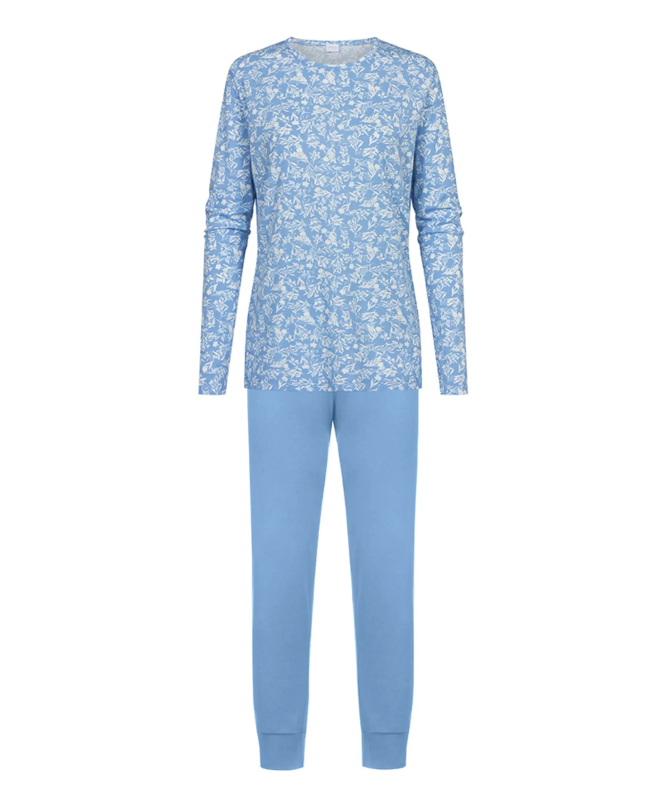 Dames pyjamaset blauw
