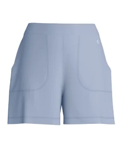 Dames pyjamashorts blauw