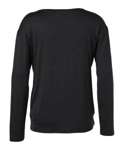 Dames pyjamatop blauw