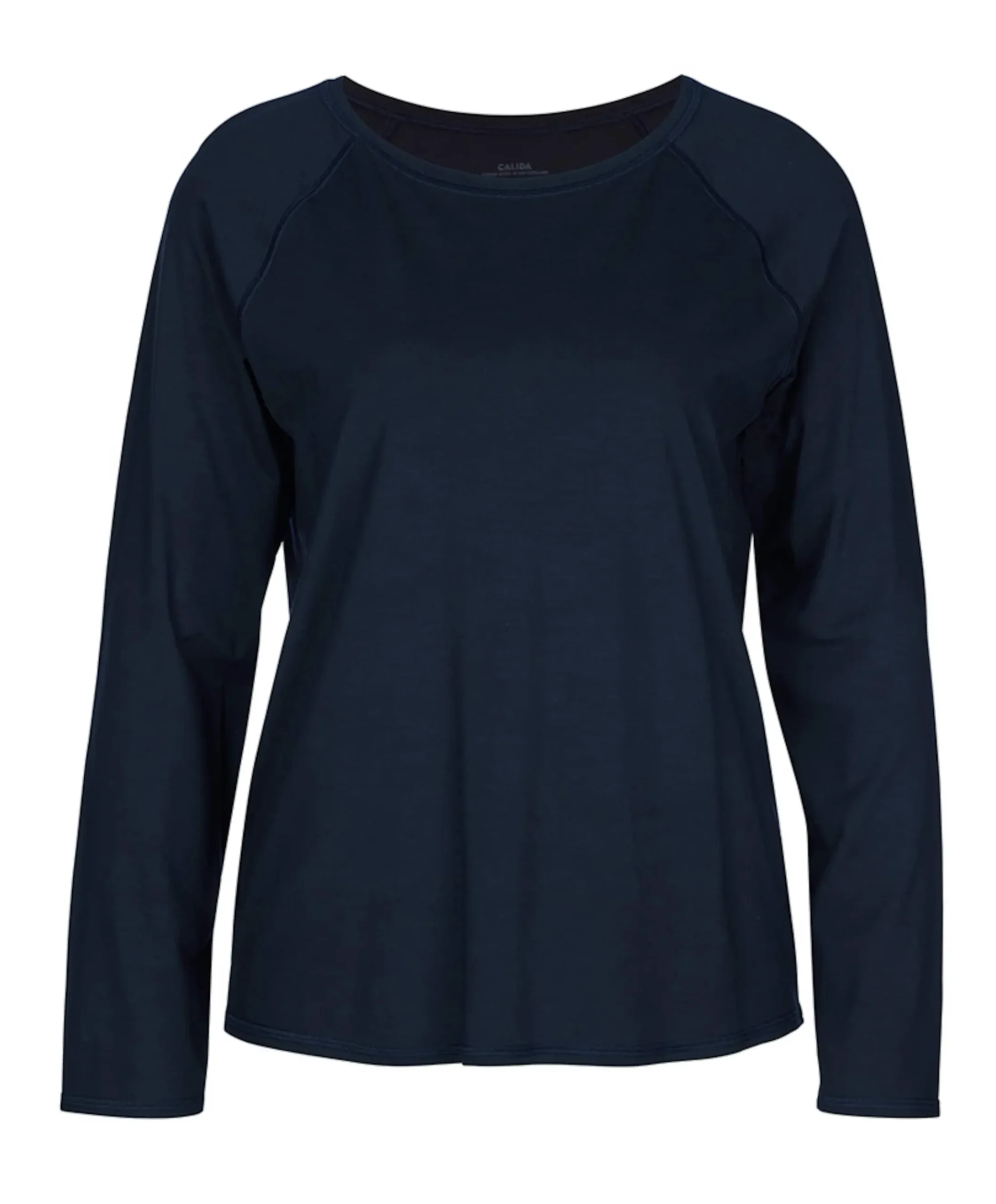Dames pyjamatop blauw