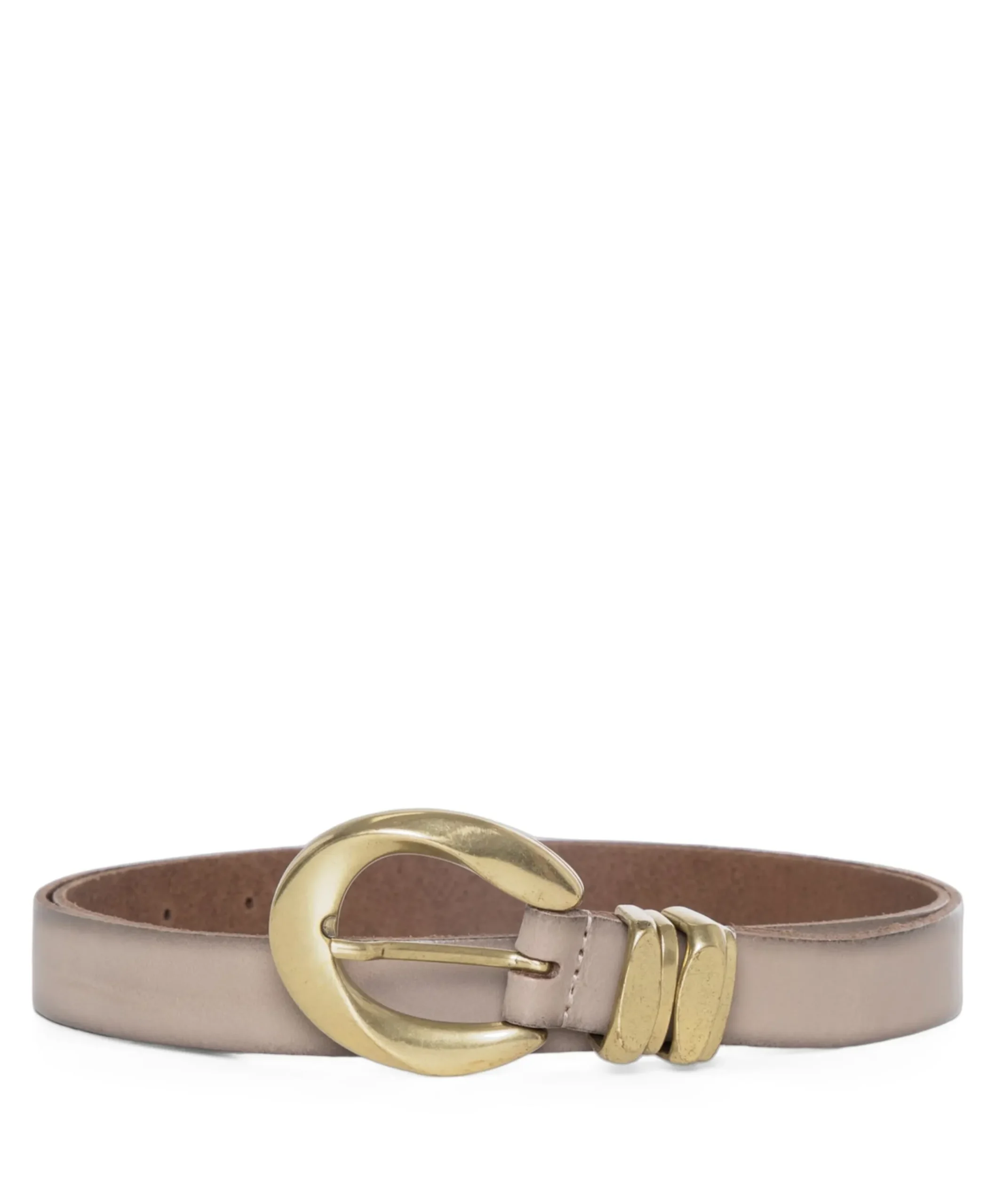 Dames riem beige
