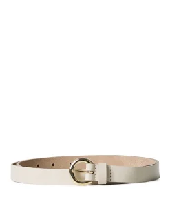 Dames riem beige