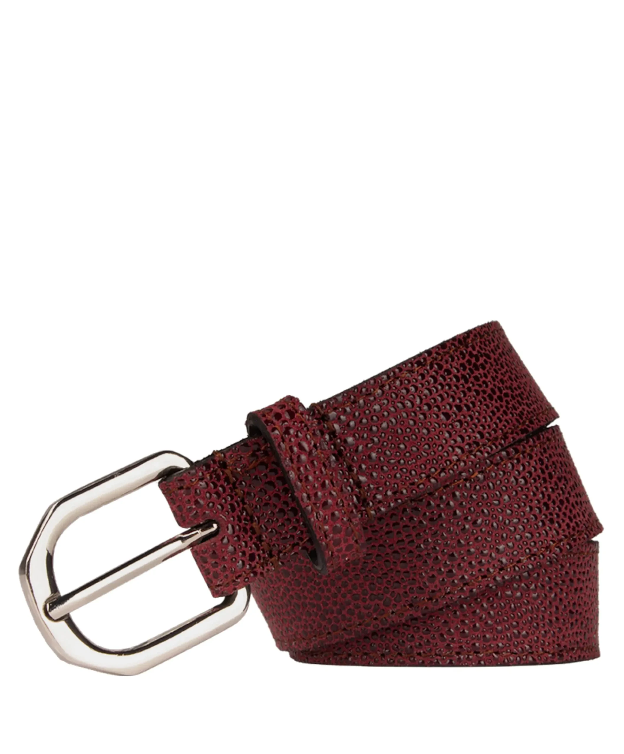 Dames riem bordeaux