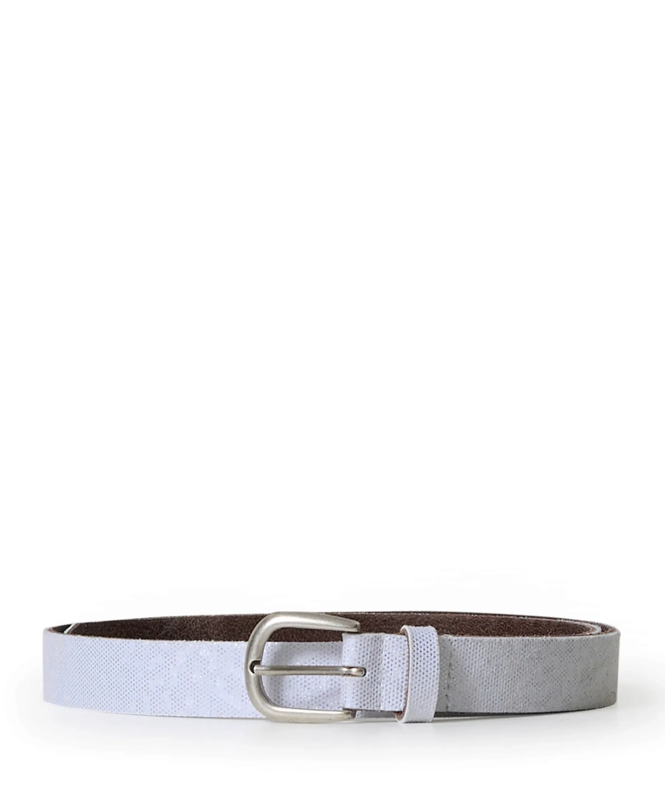 Dames riem zilver