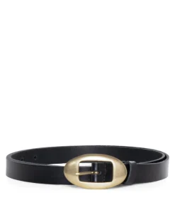 Dames riem zwart
