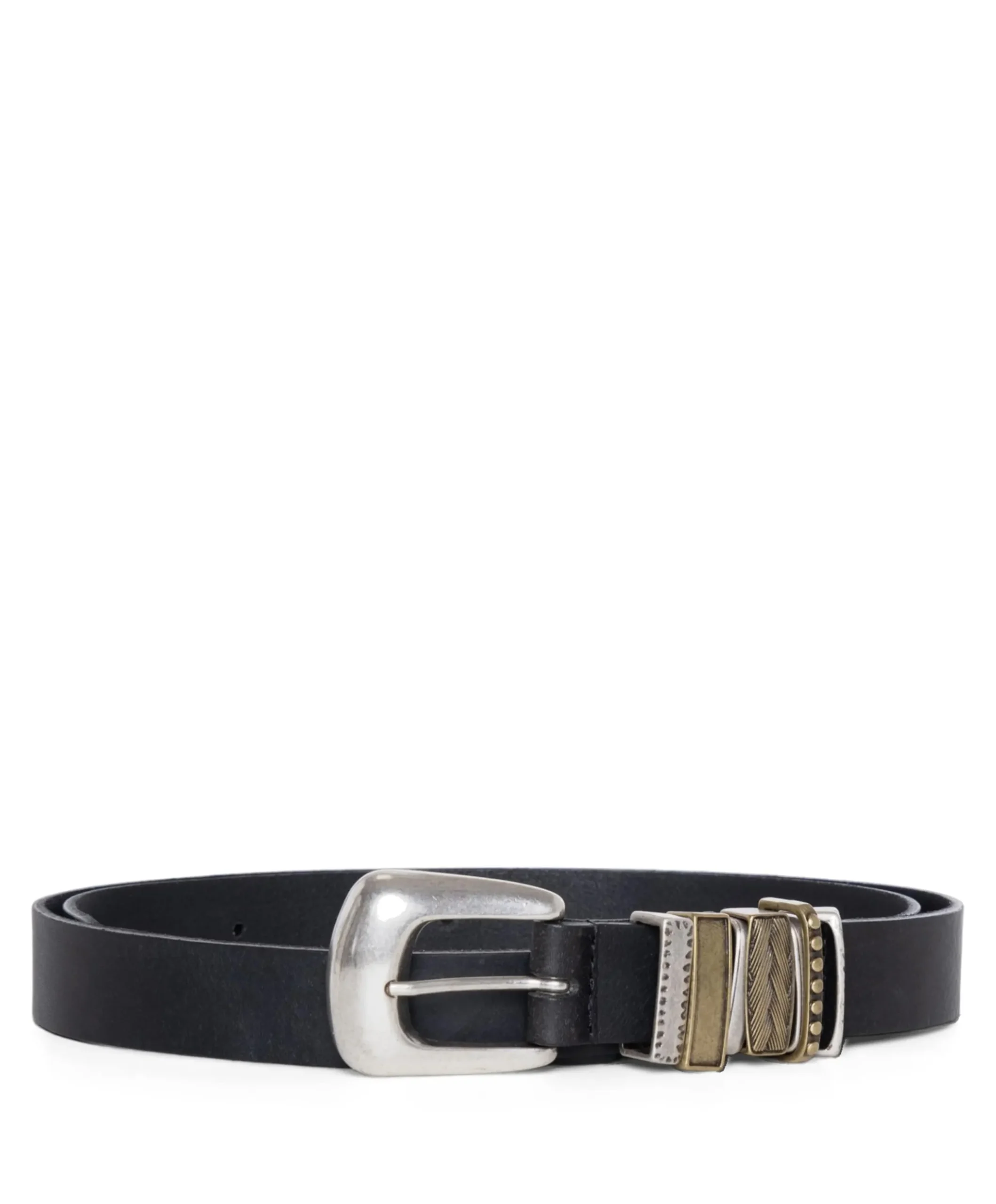 Dames riem zwart