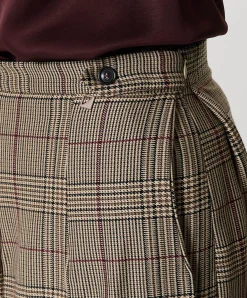 Dames rok beige