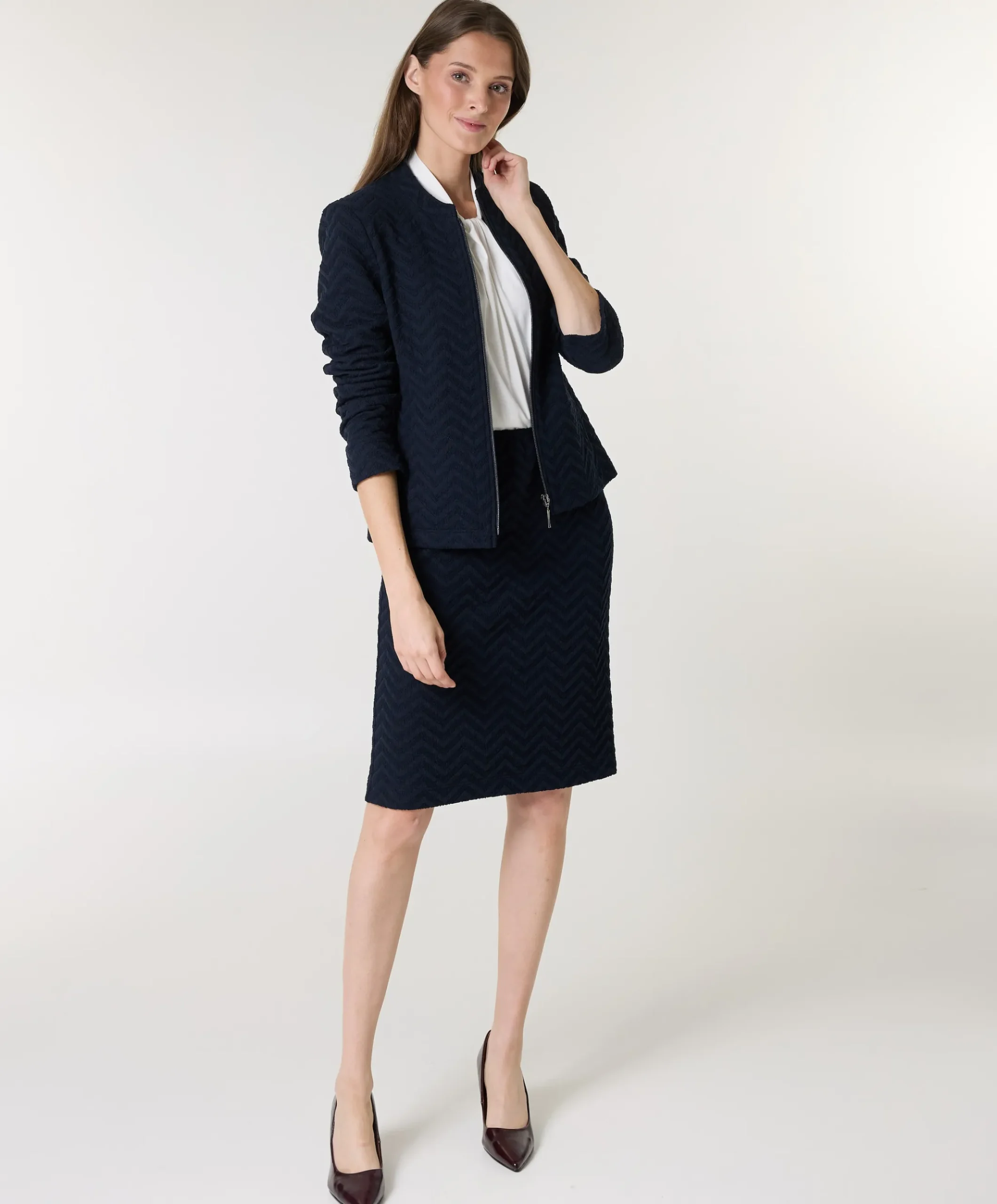 Dames rok blauw