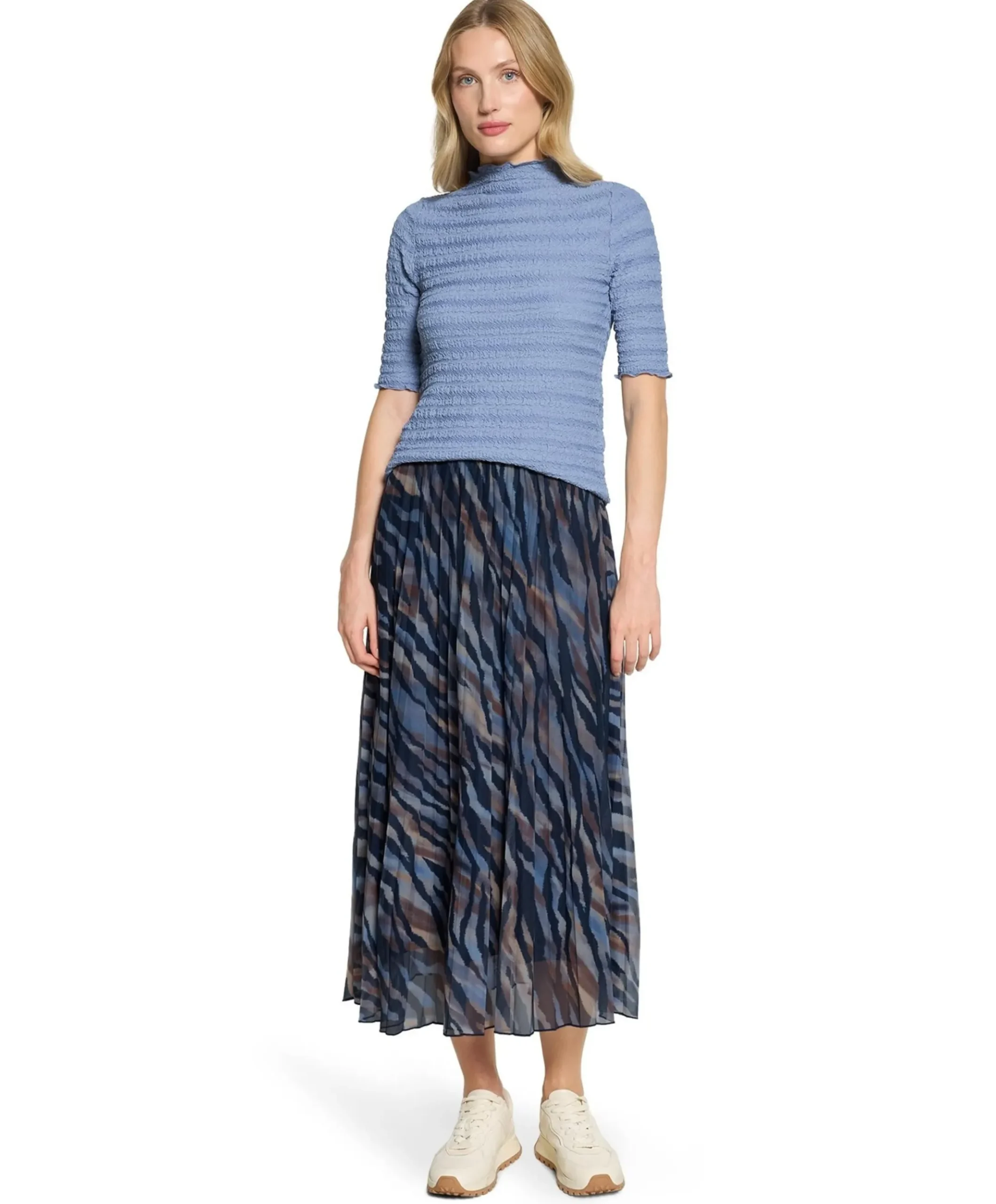 Dames rok blauw