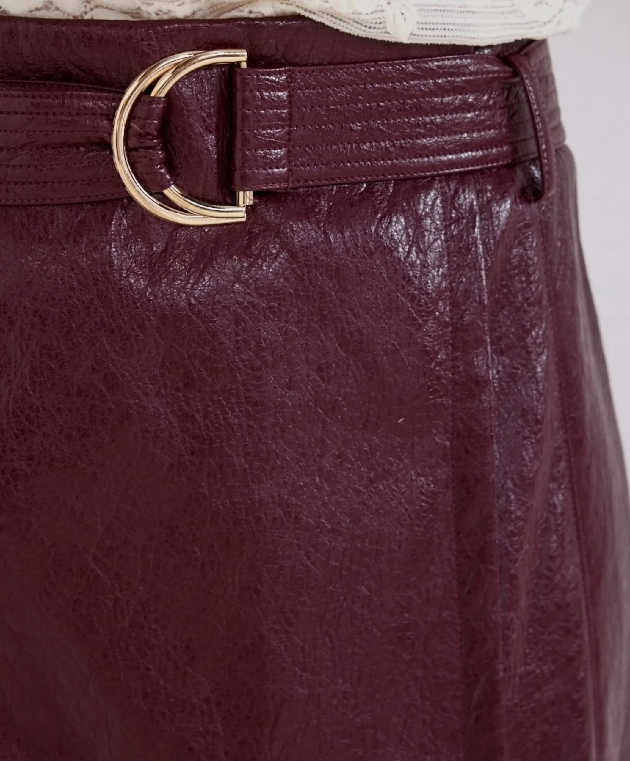 Dames rok bordeaux